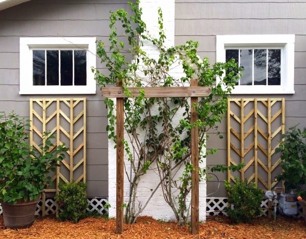 4 Curb Appeal Projects You Can Do This Weekend-DIY lattice trellis.jpg