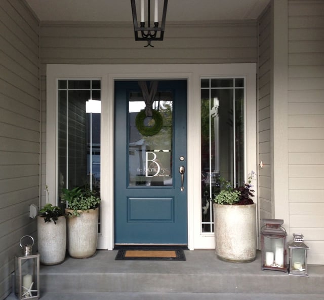 Blue Front Door