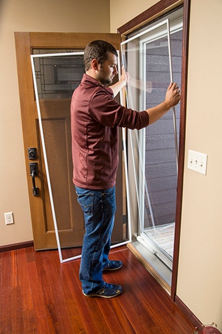 How To Switch Your Fullview Storm Door From Glass A Full Screen Panel - Storm Door Glass Retainer Strip How To Switch Your Fullview Storm Door From Glass A Full Screen Panel - Storm Door Glass Retainer Strip