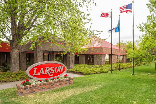 Larson Manufacturing Headquarters.