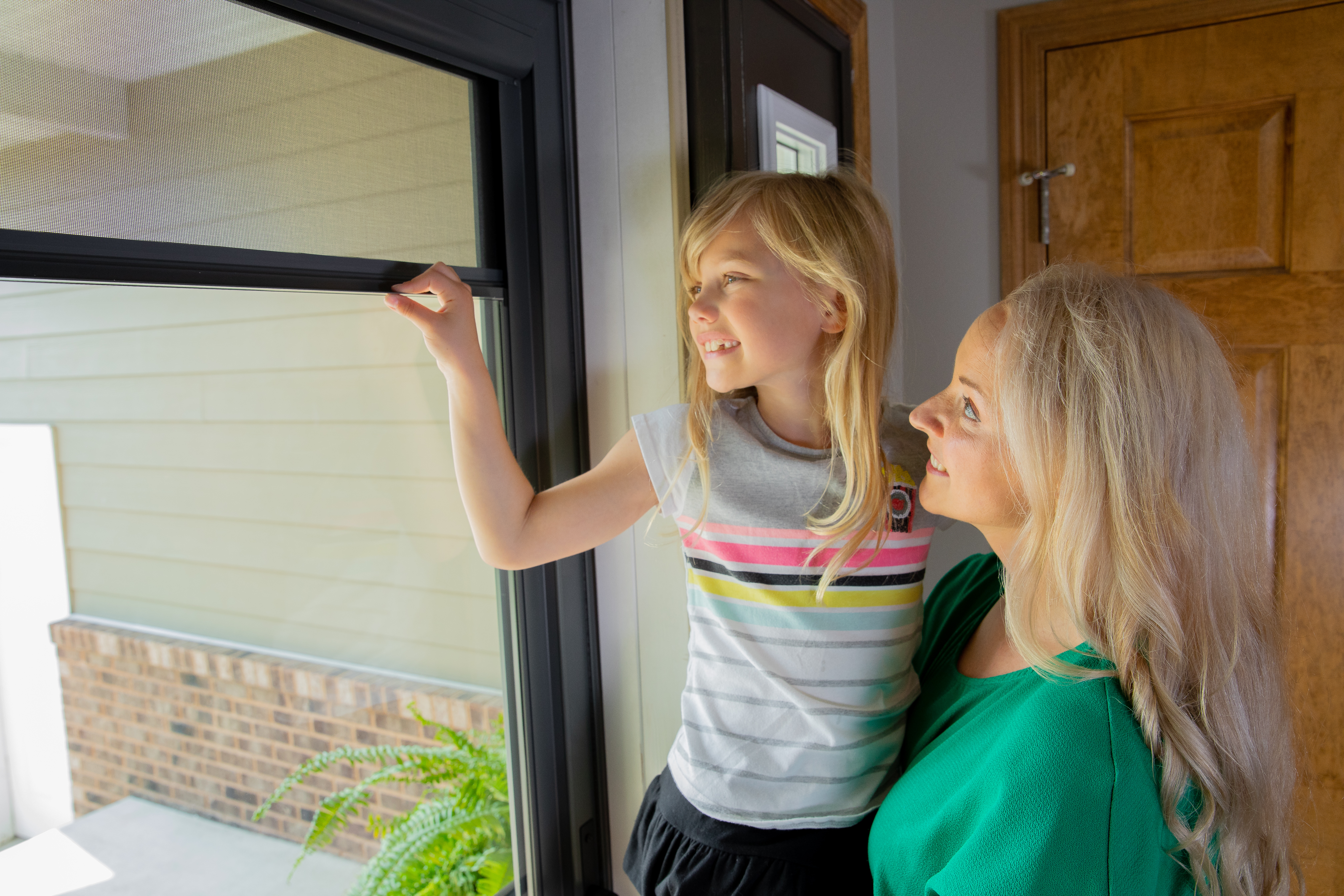 Storm Door Selfies